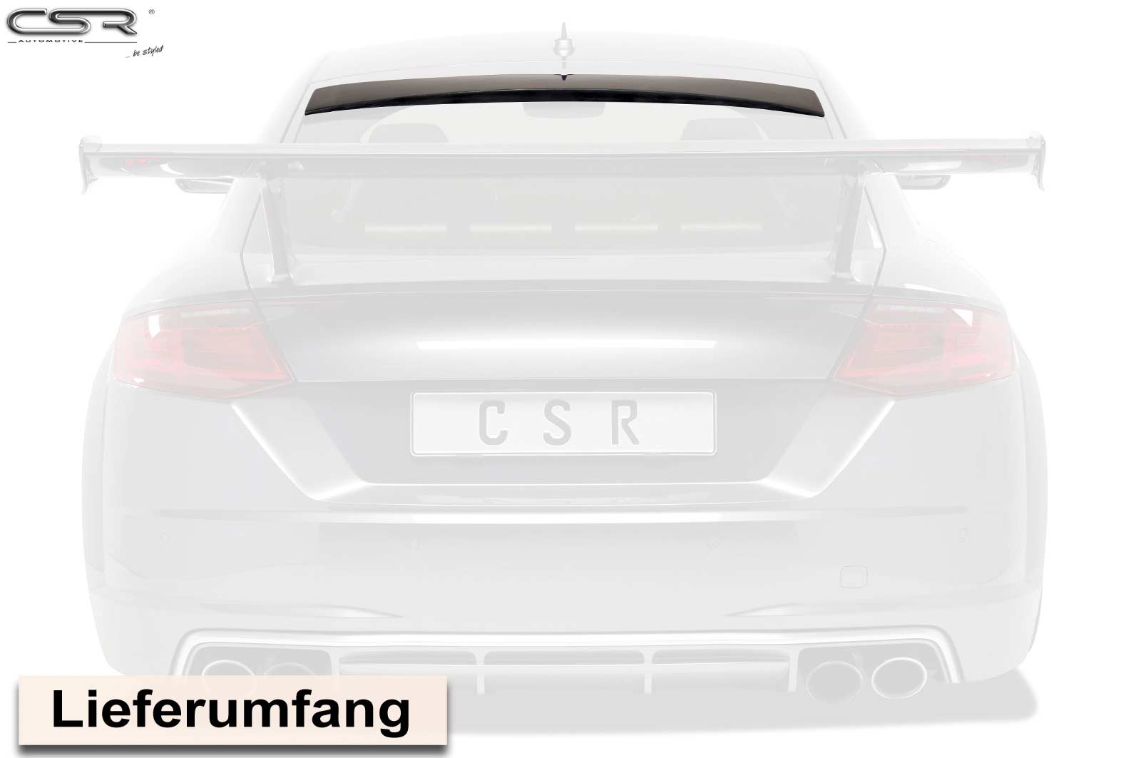 Audi TT 8S Rear Window Spoiler HSB073