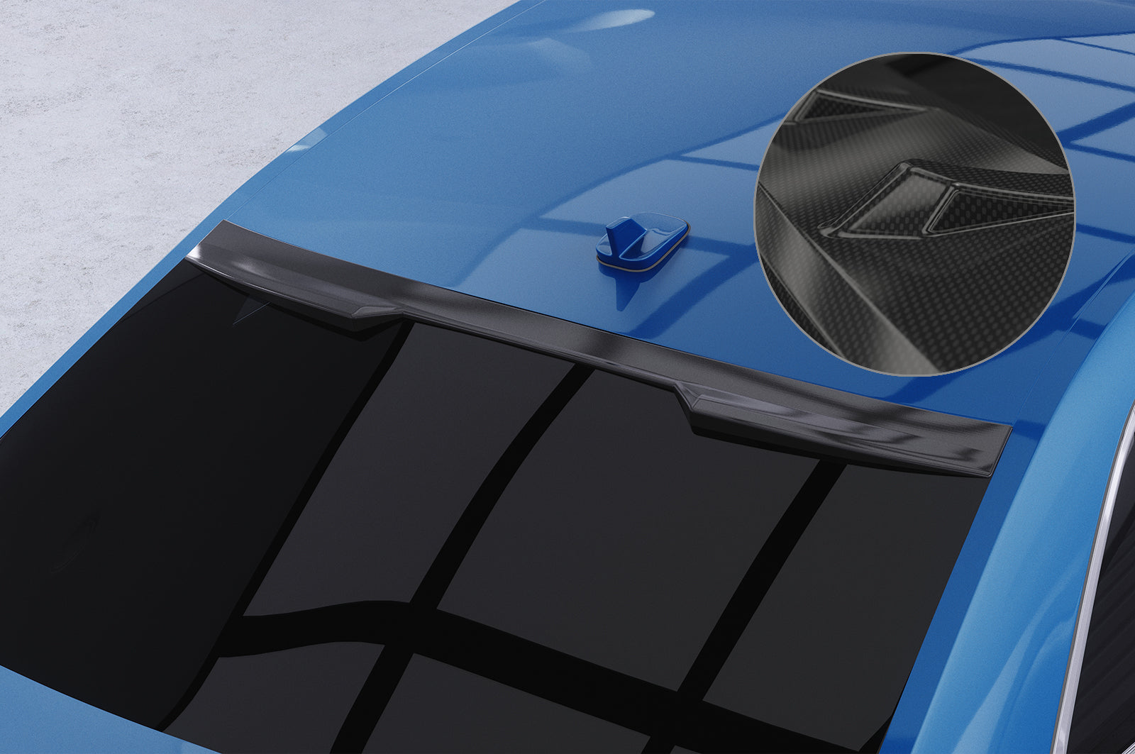 Audi A4/S4 B9 8W Rear Window Spoiler HSB081-G