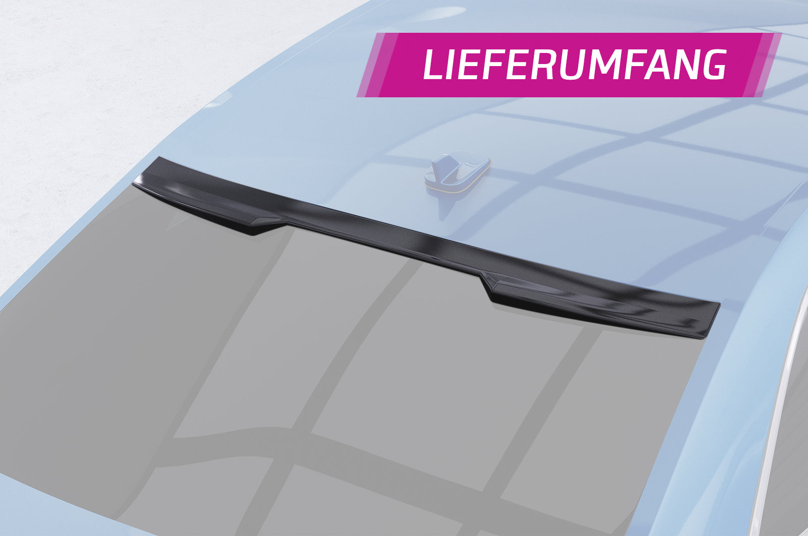 Audi A4/S4 B9 8W Rear Window Spoiler HSB081-G