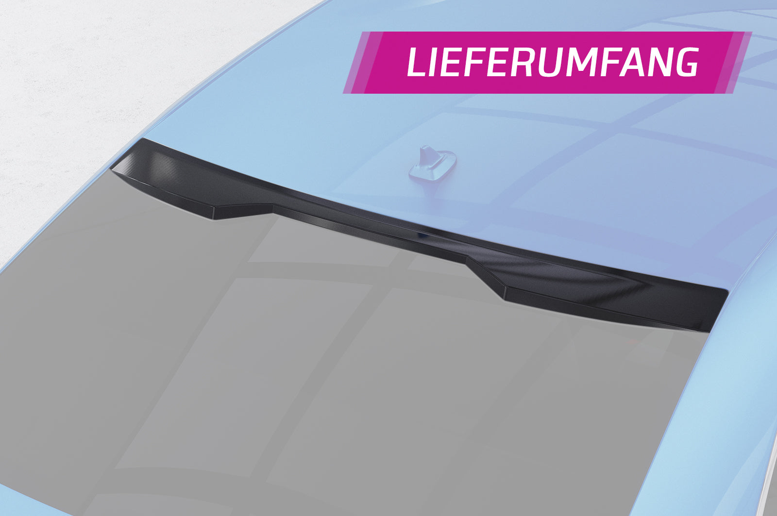 Audi A3/S3 8V Rear Window Spoiler HSB087-G