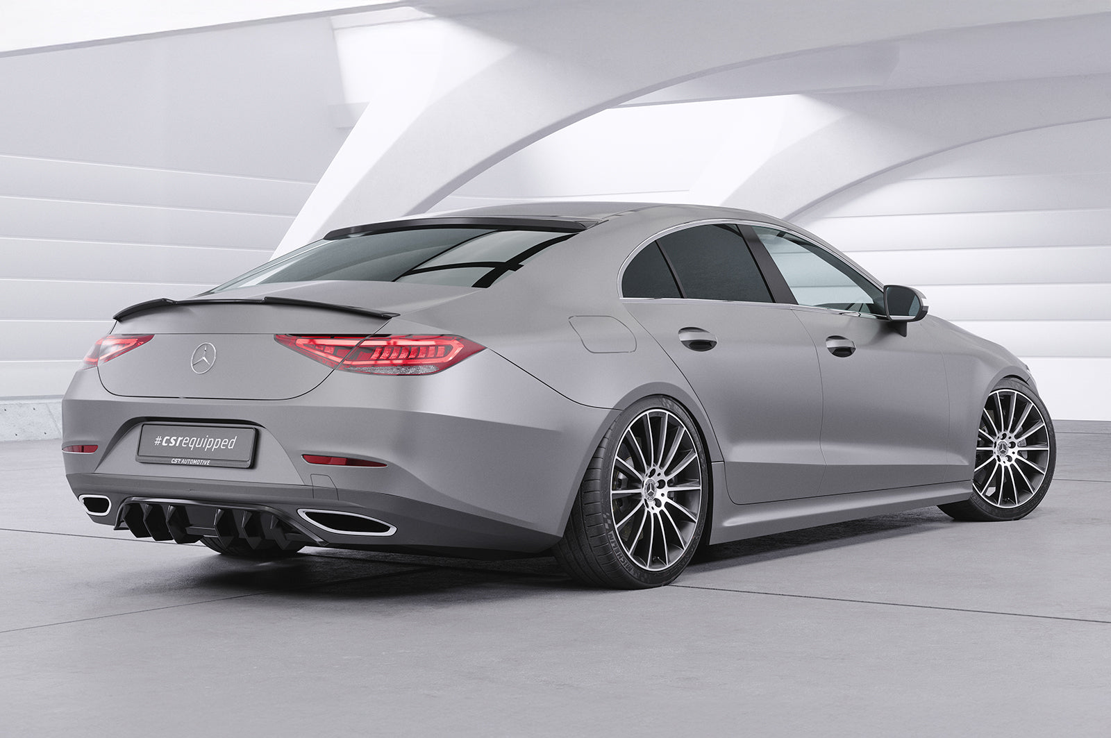 Mercedes-Benz CLS C257 Rear Window Spoiler HSB094-G