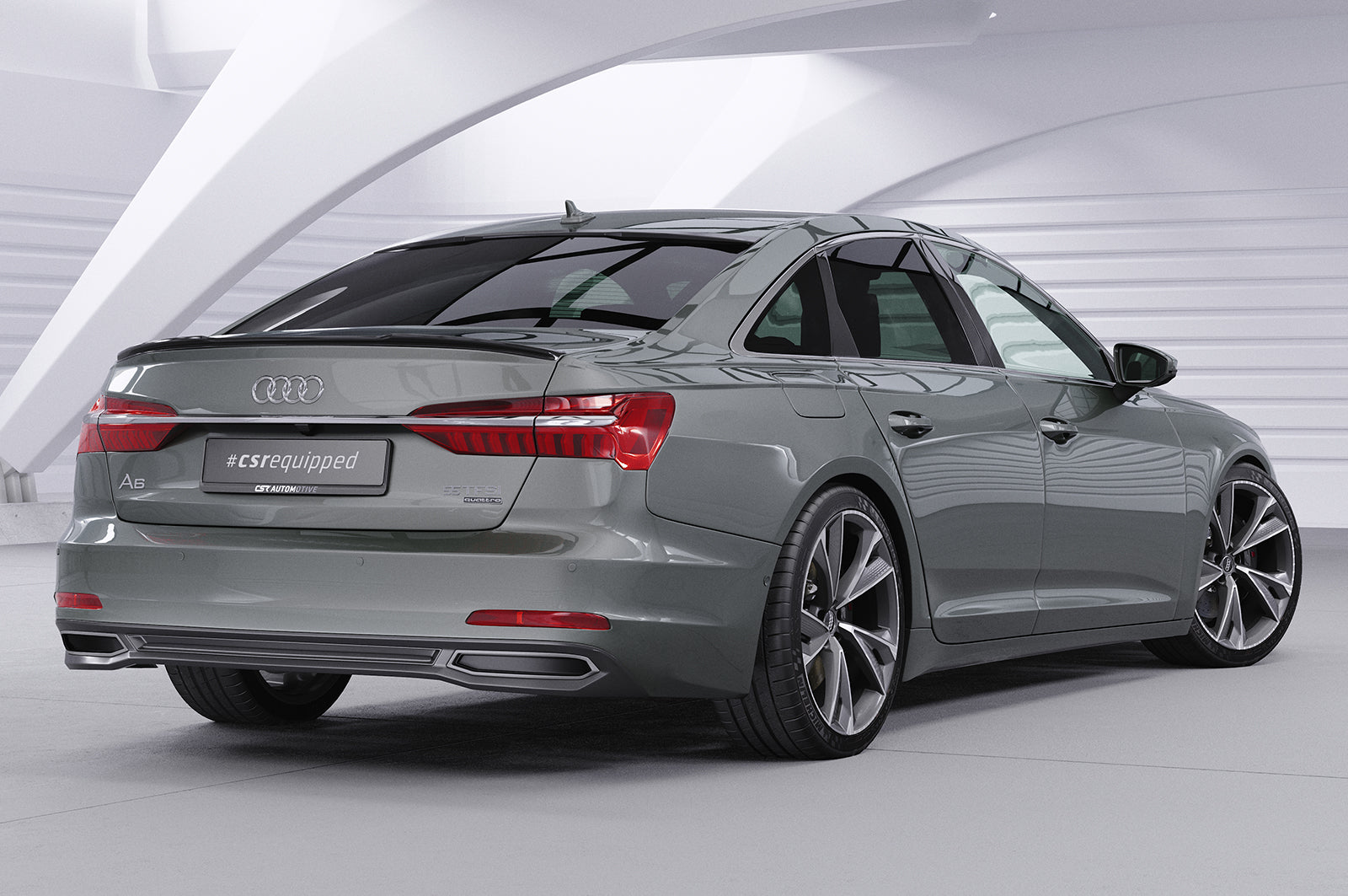 Audi A6 C8 Rear Window Spoiler HSB110-G