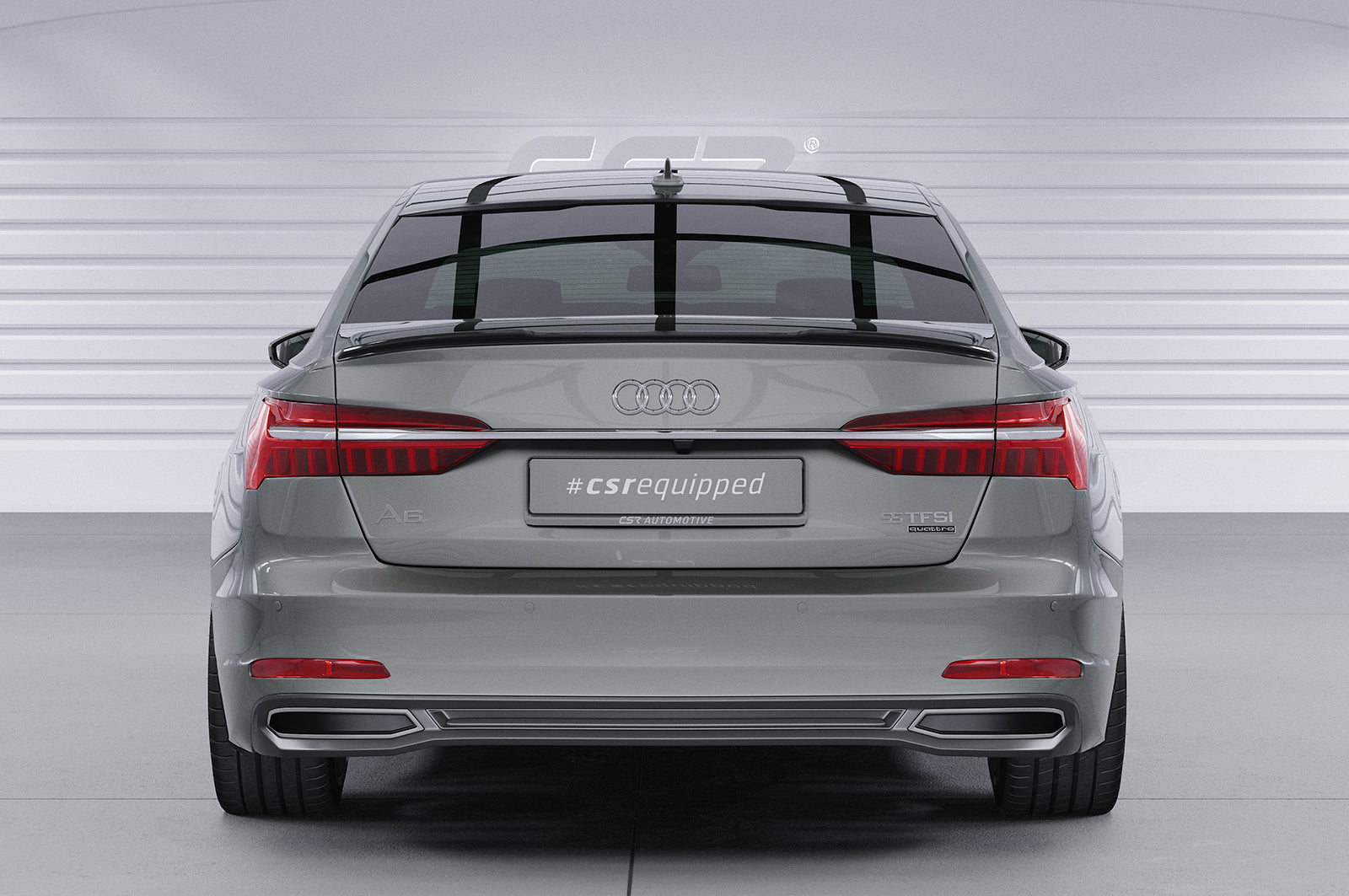Audi A6 C8 Rear Window Spoiler HSB110-G