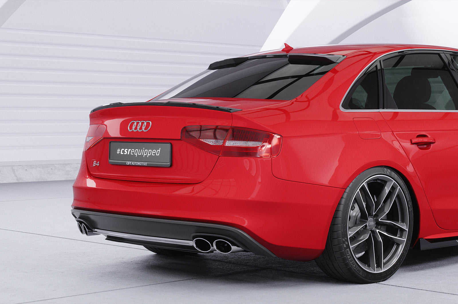 Audi A4 B8 Rear Window Spoiler HSB119-G