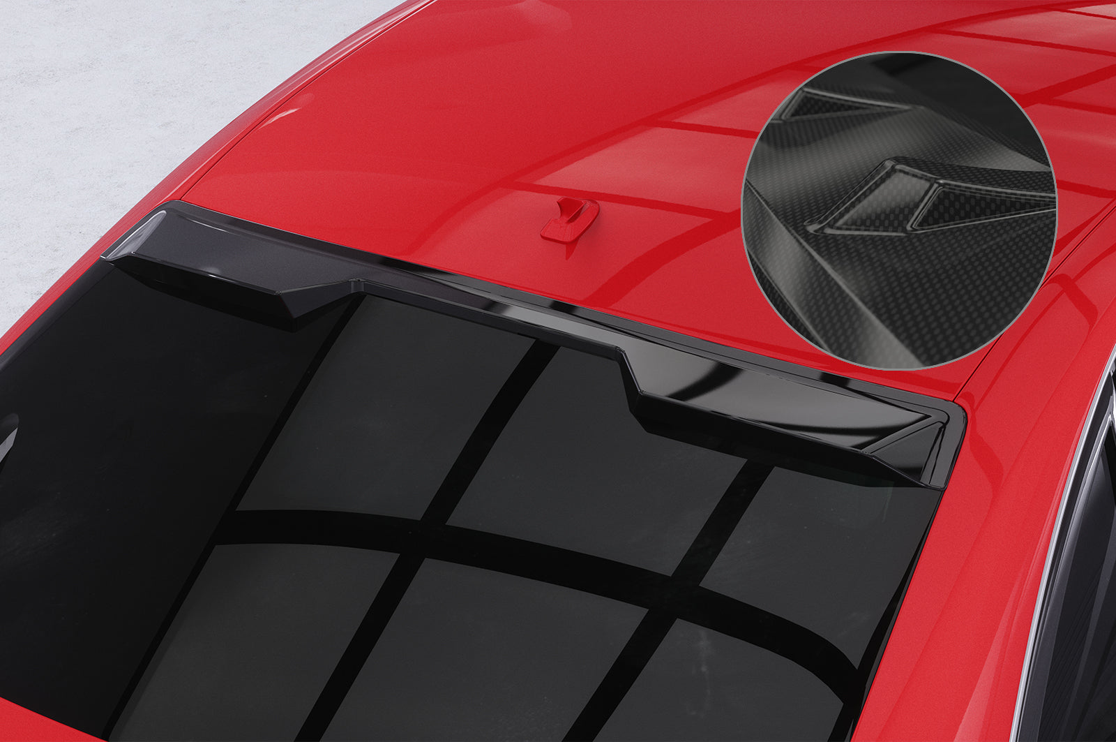 Audi A4 B8 Rear Window Spoiler HSB119-G