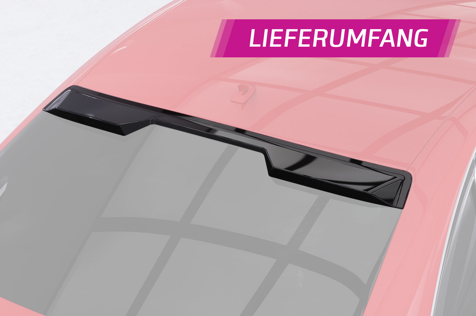 Audi A4 B8 Rear Window Spoiler HSB119-G