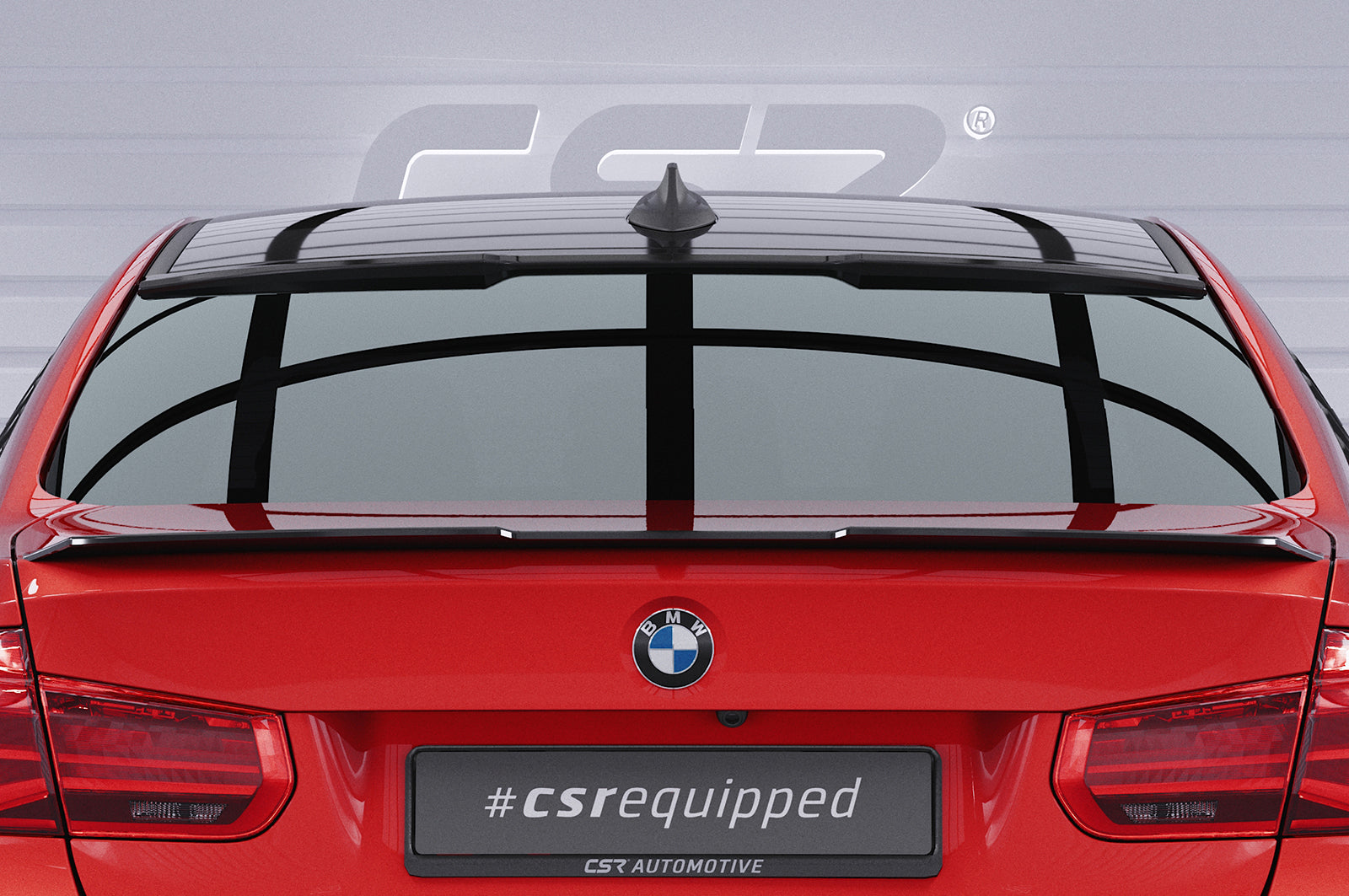 BMW 5 F30 / M3 F80 Rear Window Spoiler HSB125-G