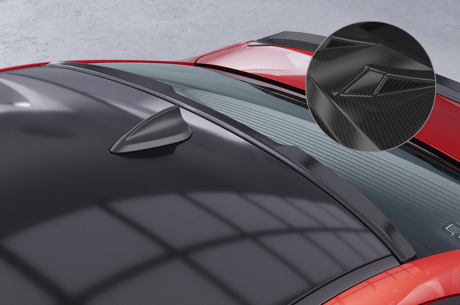 BMW 5 F30 / M3 F80 Rear Window Spoiler HSB125-G