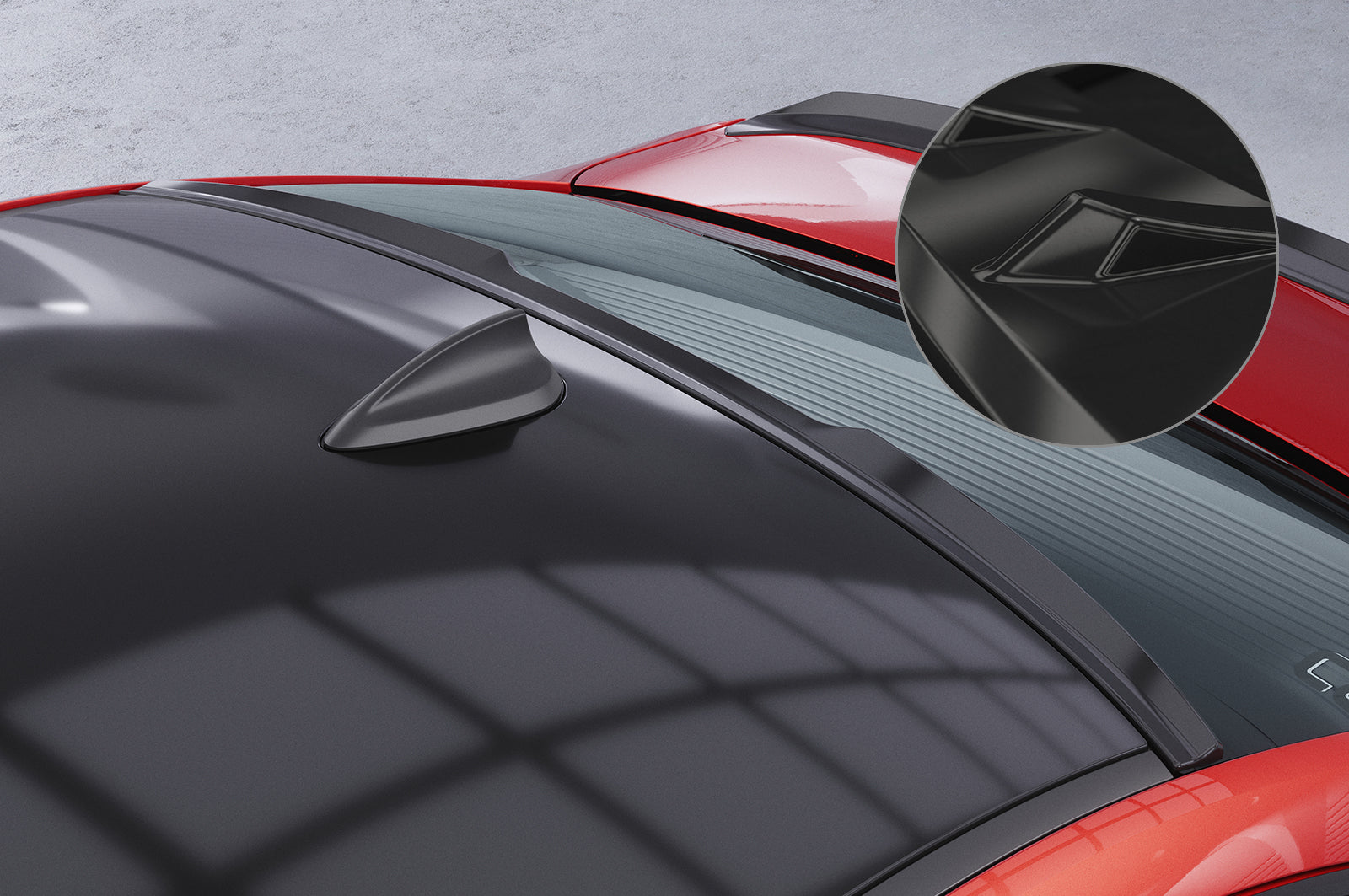 BMW 5 F30 / M3 F80 Rear Window Spoiler HSB125-G