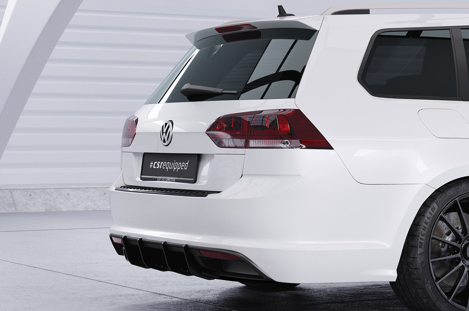 VW Golf 7 Trunk Sill Protector LKS005-G