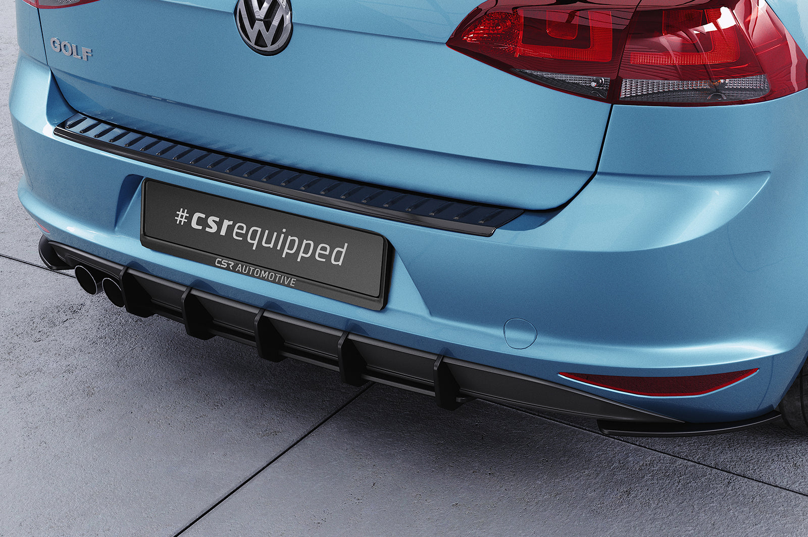 VW Golf 7 Trunk Sill Protector LKS006-G
