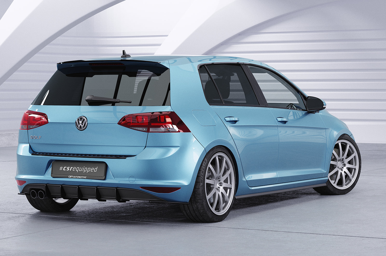VW Golf 7 Trunk Sill Protector LKS006-G