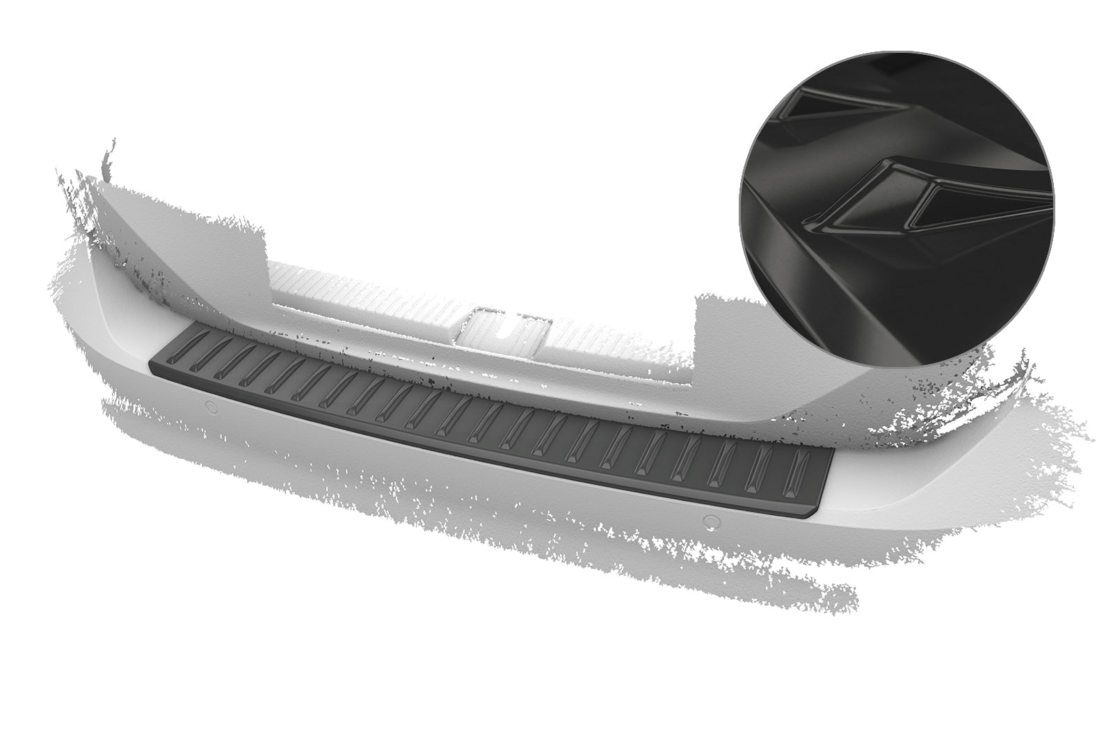 VW Passat B7 Trunk Sill Protector LKS025-G