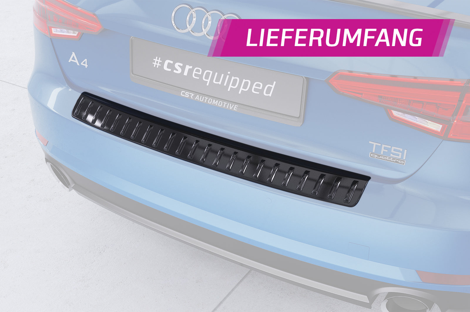 Audi A4 B9 Trunk Sill Protector LKS027-G