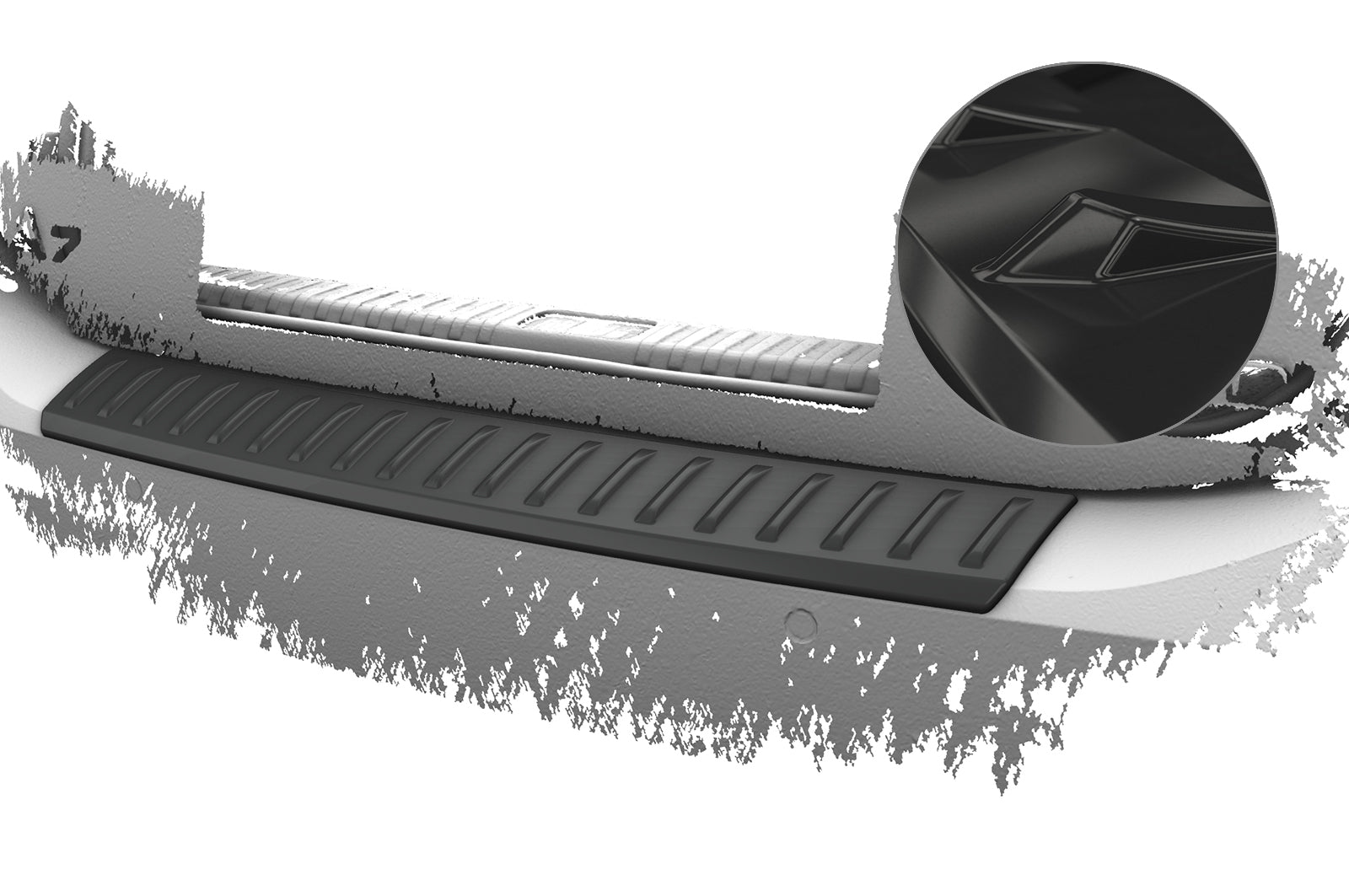 Audi A7 C8 Trunk Sill Protector LKS030-G