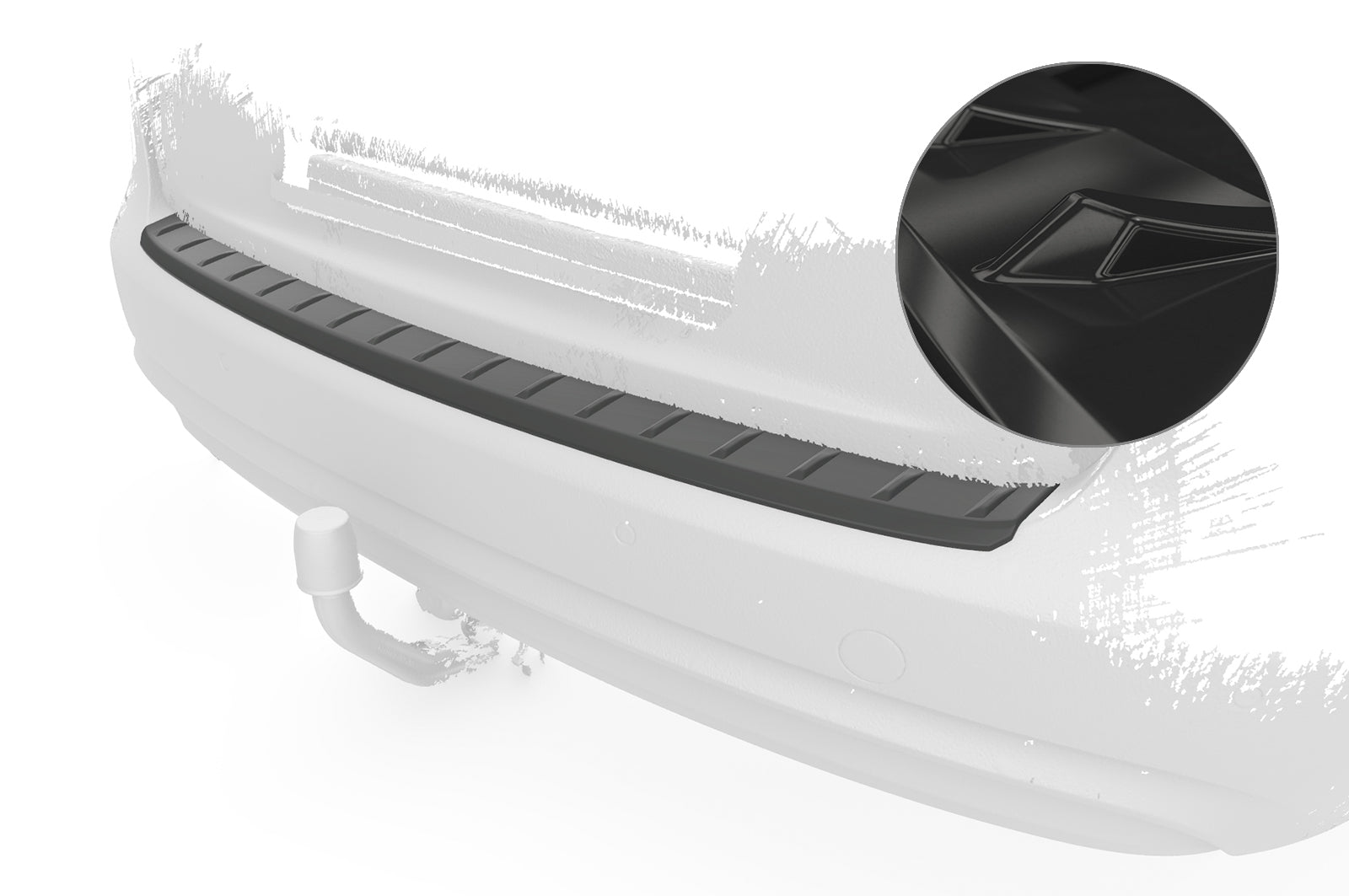 Audi A4 B8 Trunk Sill Protector LKS047-G