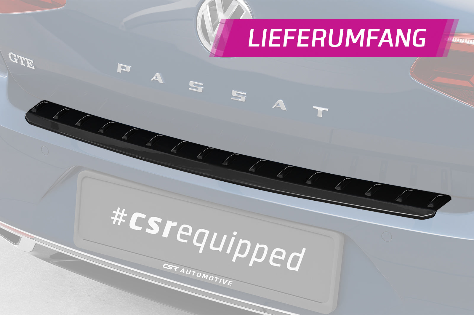 VW Passat B8 Trunk Sill Protector LKS055-G