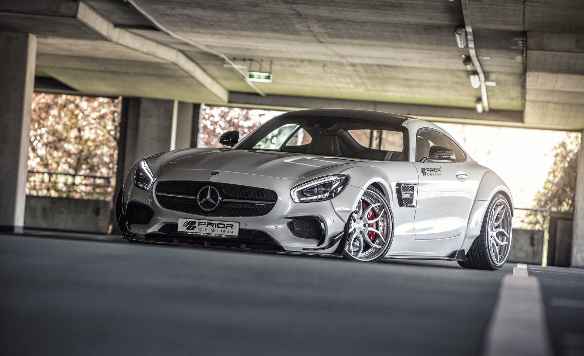 Mercedes-AMG GT/GTS C190/R190 Front Widebody Overfenders PD800GT