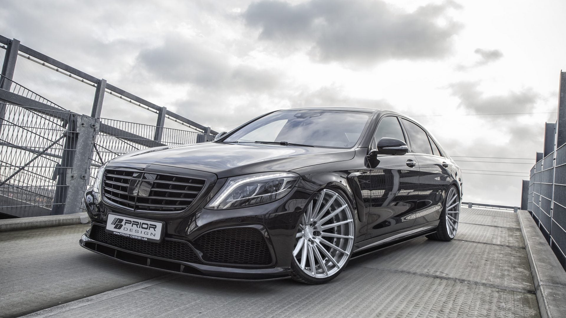 Mercedes-Benz S W222 Side Skirts with Sill Extensions PD800S