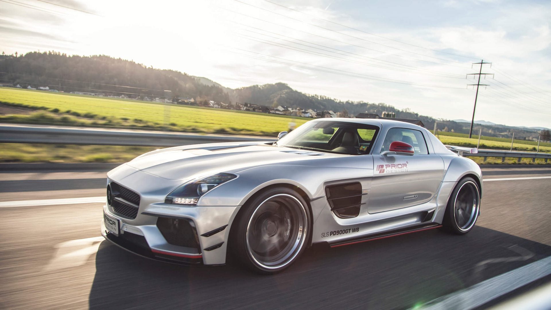 Mercedes-Benz SLS AMG C197/R197 Hood PD Black Edition