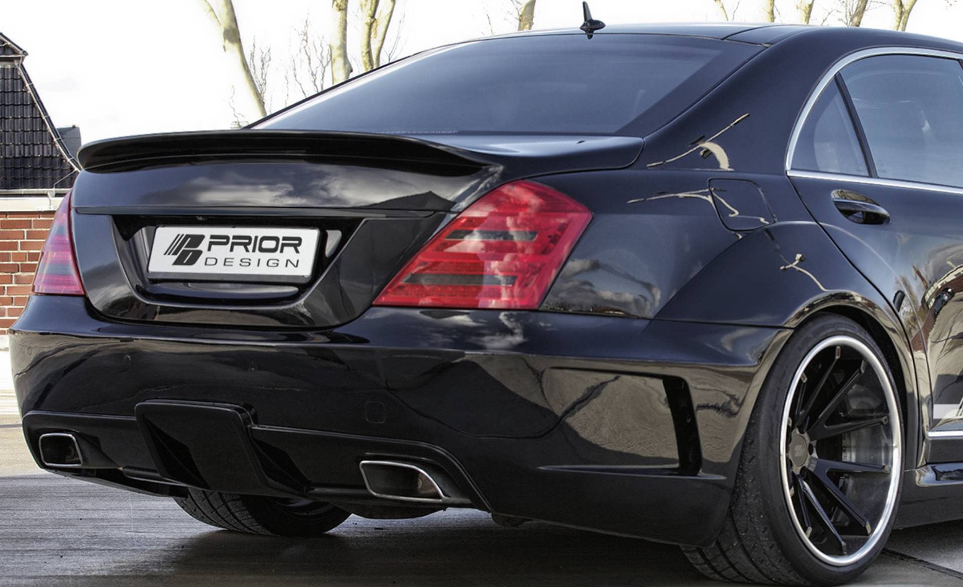 Mercedes-Benz S W221 Trunk Lid Spoiler PDBE