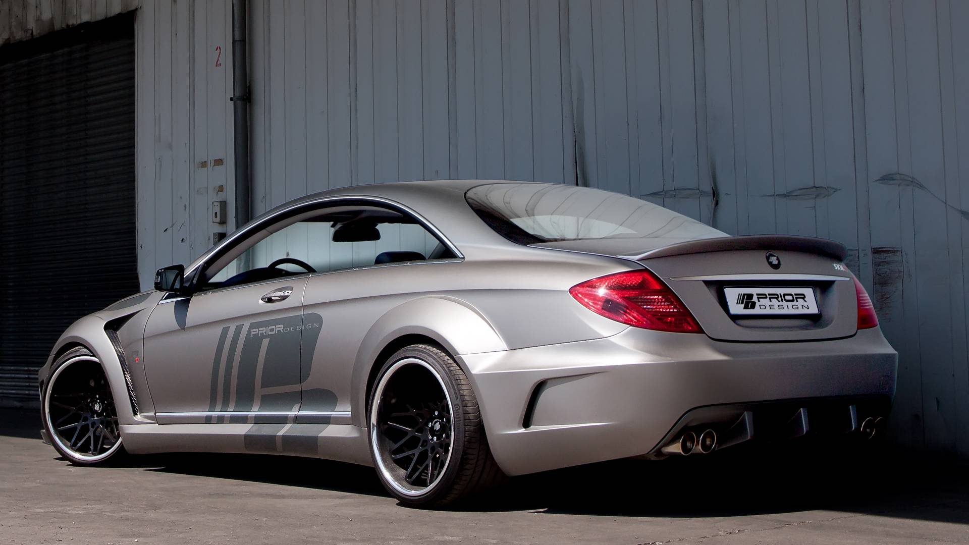 Mercedes-Benz CL C216/W216 Trunk Lid Spoiler PDBE AMG