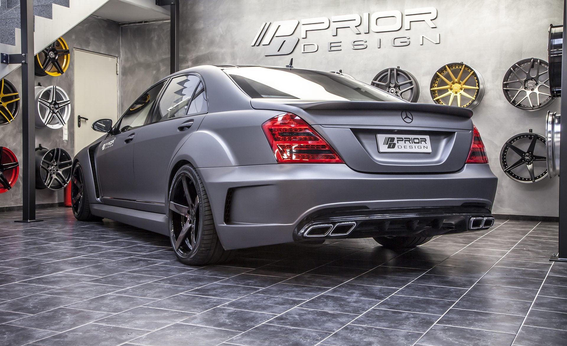 Mercedes-Benz S W221 Widebody Kit PDBE V3