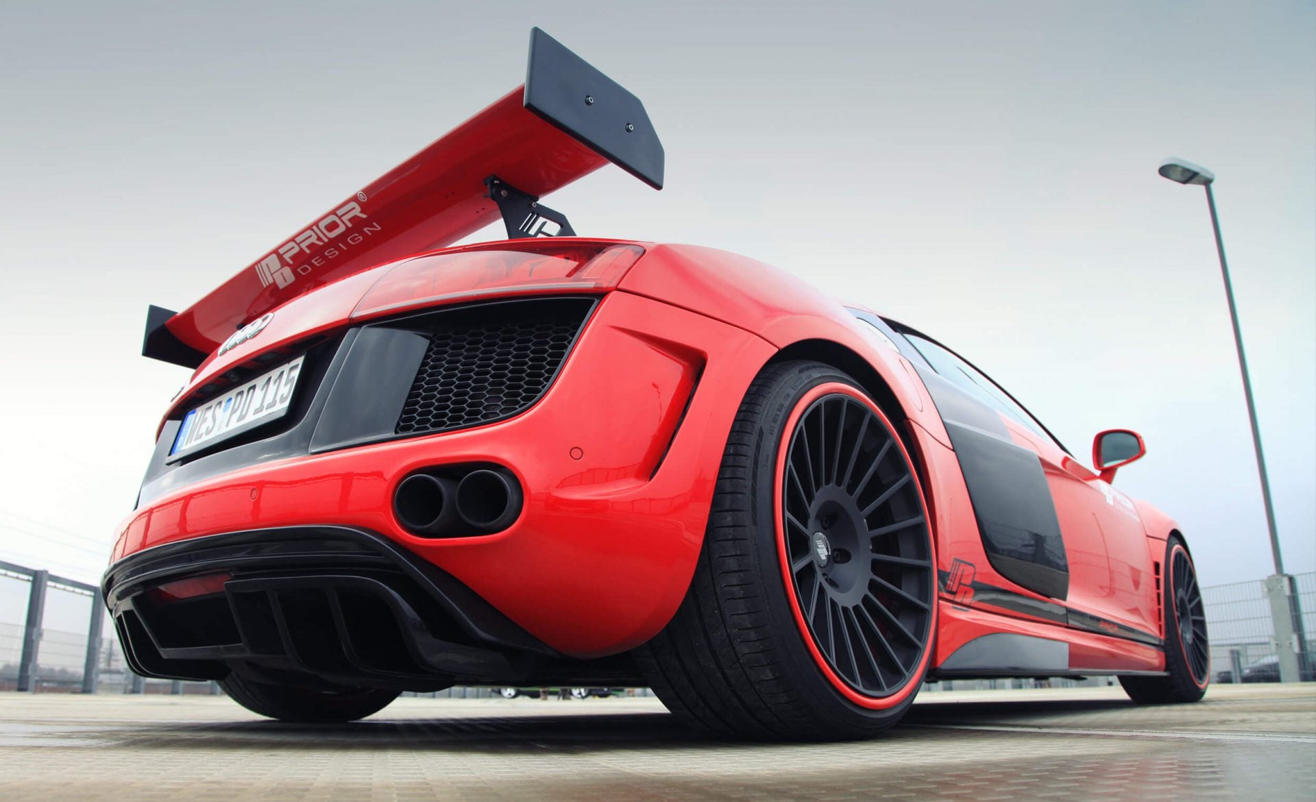 Audi R8 Type 42 Diffuser PD GT650