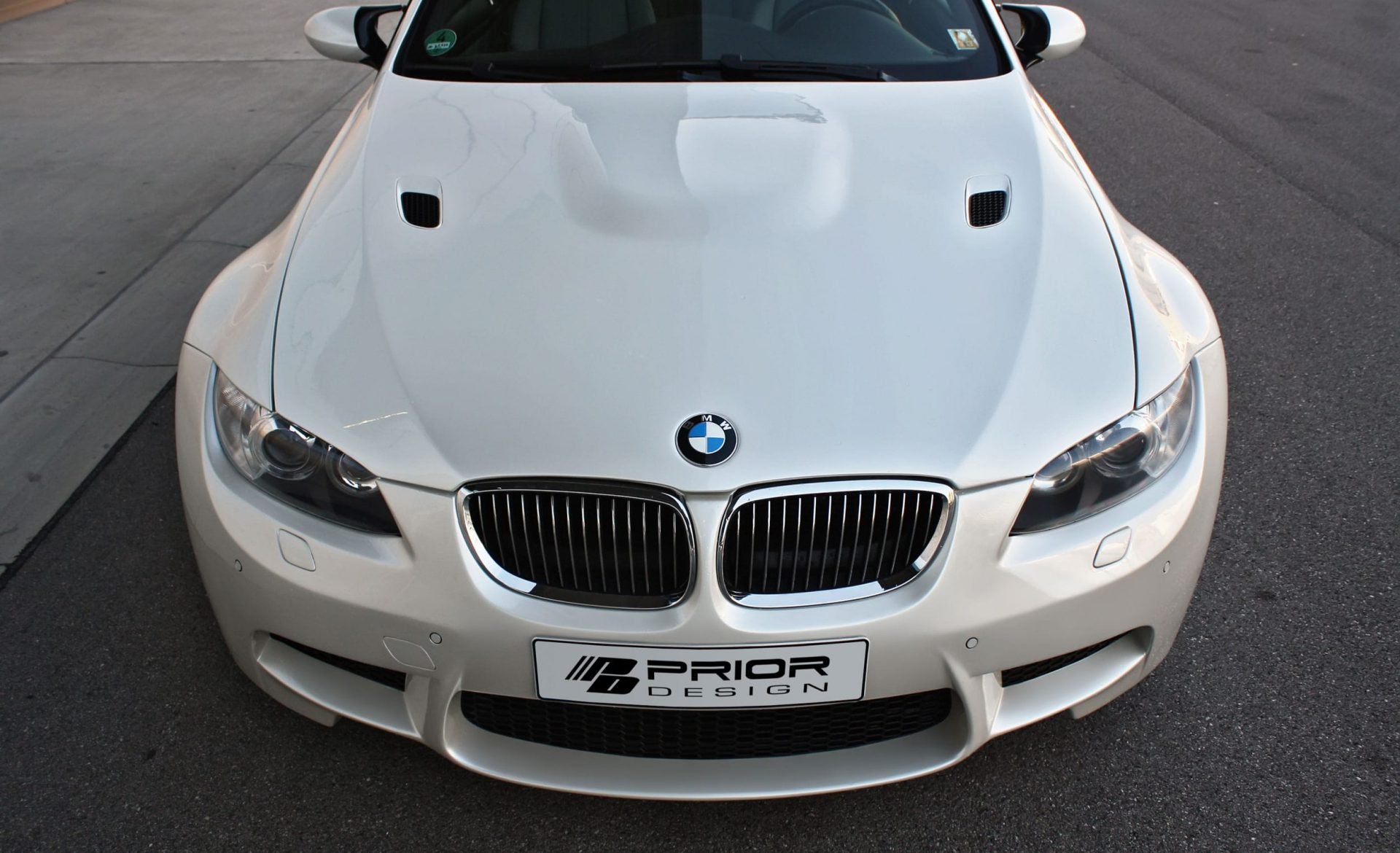BMW 3 E92/E93 Hood Without Slots PD-M