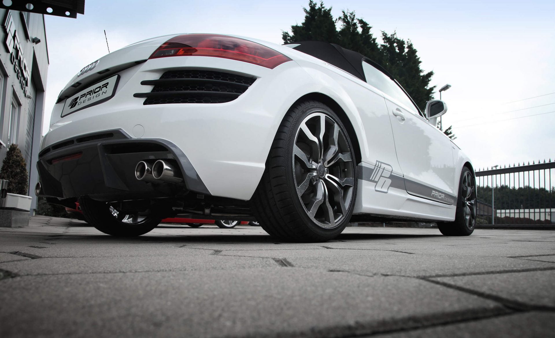 Audi TT 8J Rear Bumper PD