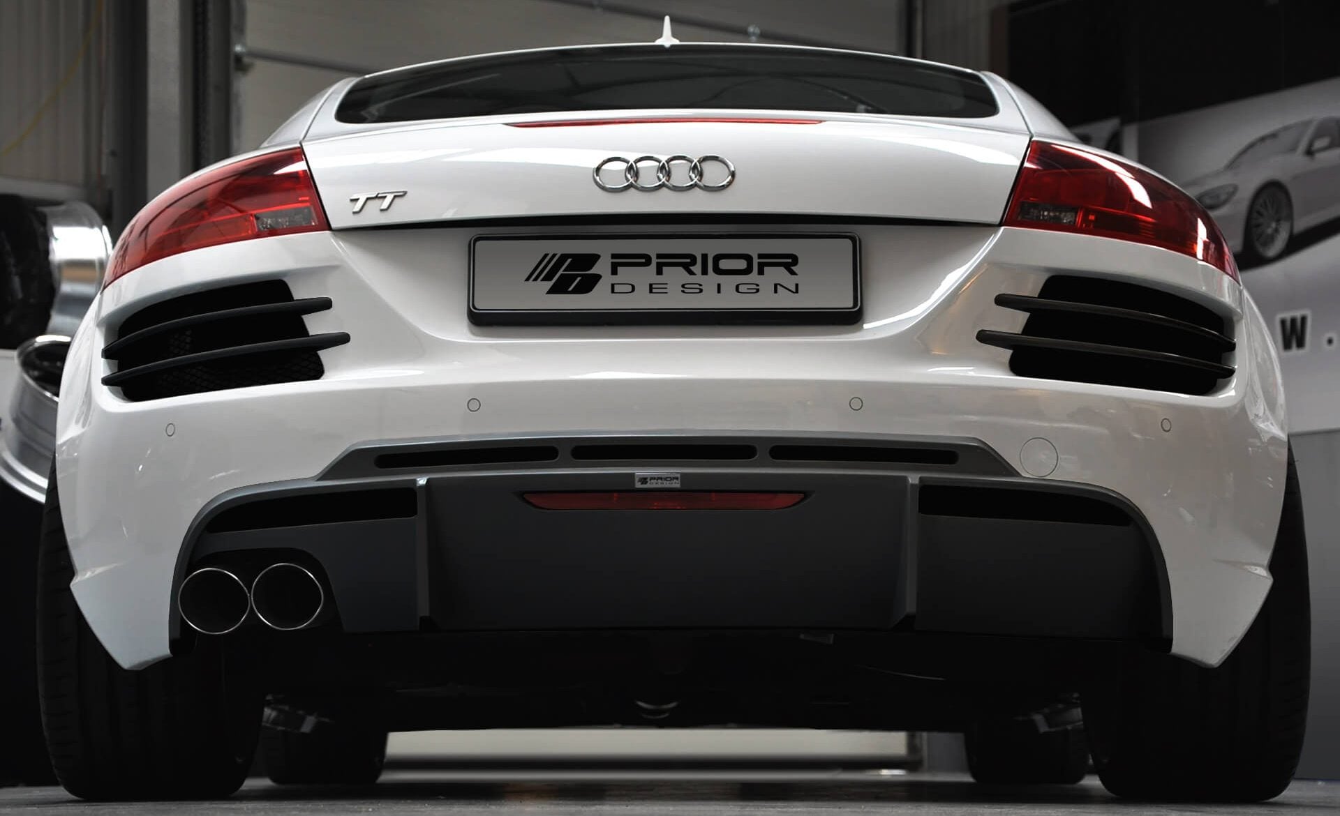 Audi TT 8J Rear Bumper PD