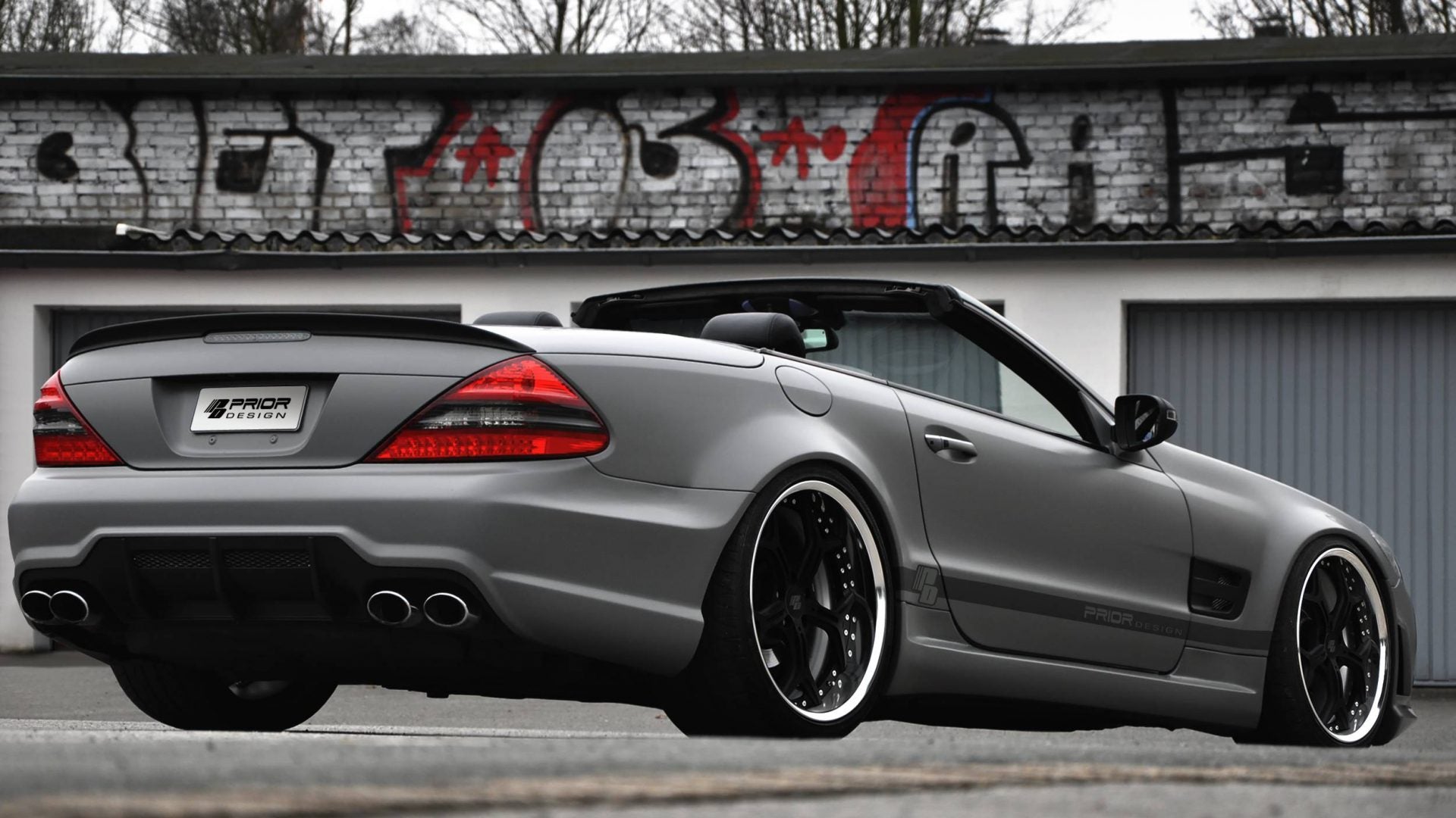 Mercedes-Benz SL R230 / R230FL Trunk Lid Spoiler PD63