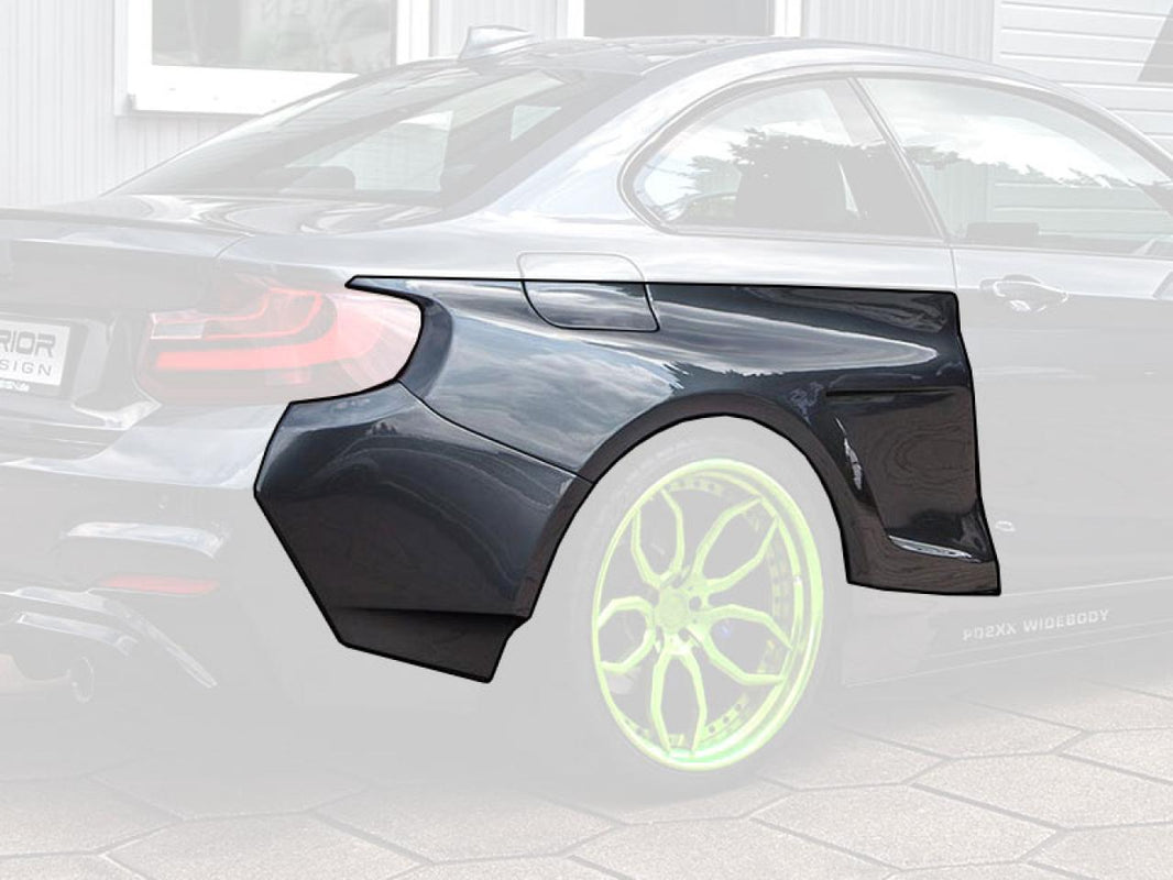 BMW 2 F22/F23 Rear Fender Flares PD2XX