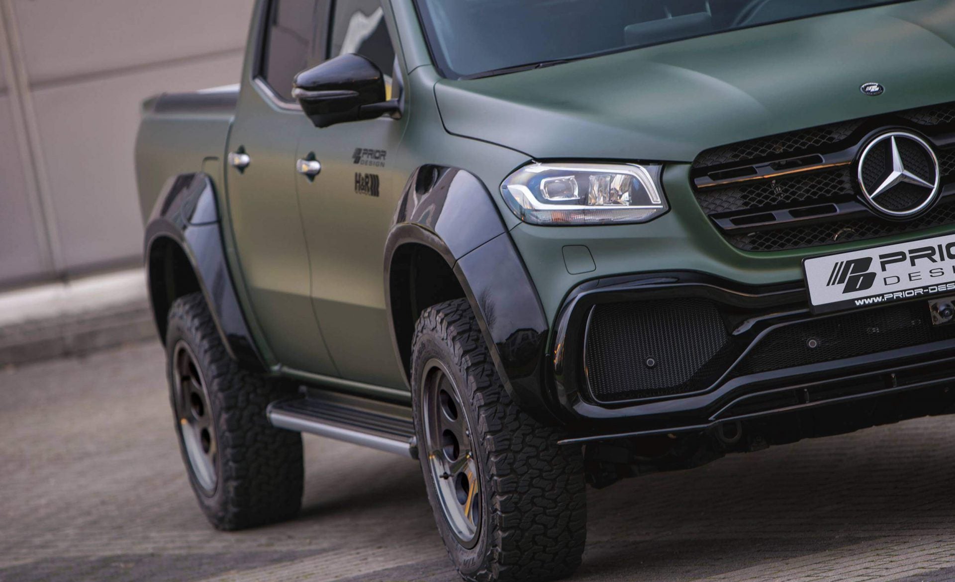 Mercedes-Benz X W470 Widebody Kit PD550