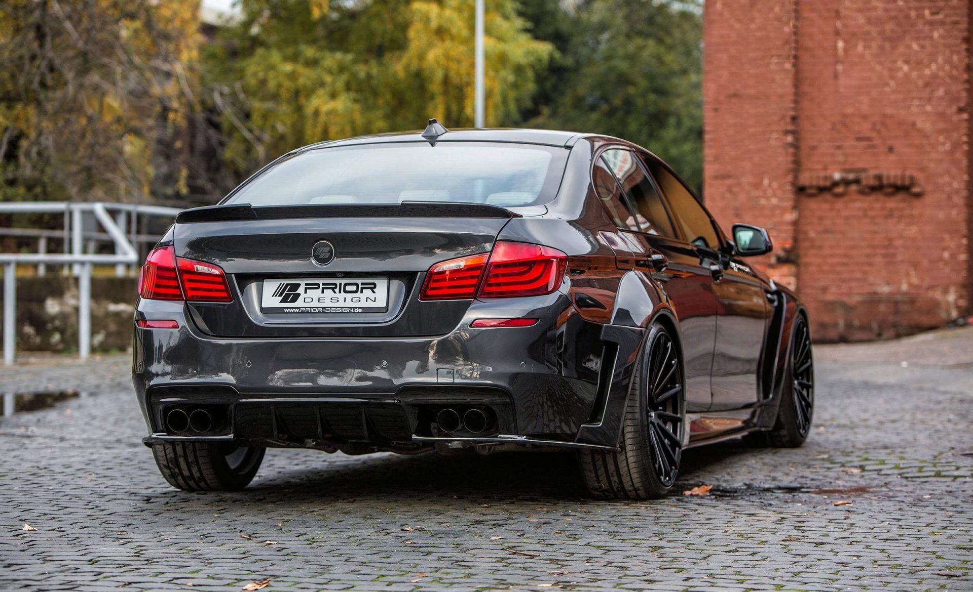 BMW 5 F10 Trunk Lid Spoiler PD55X