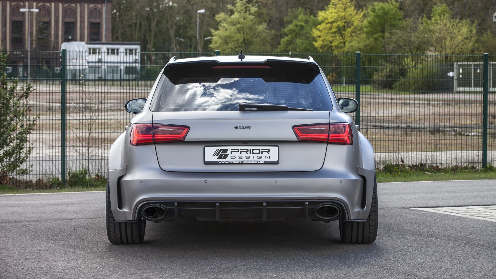 Audi A6 Avant C7 Facelift Diffuser PD600R