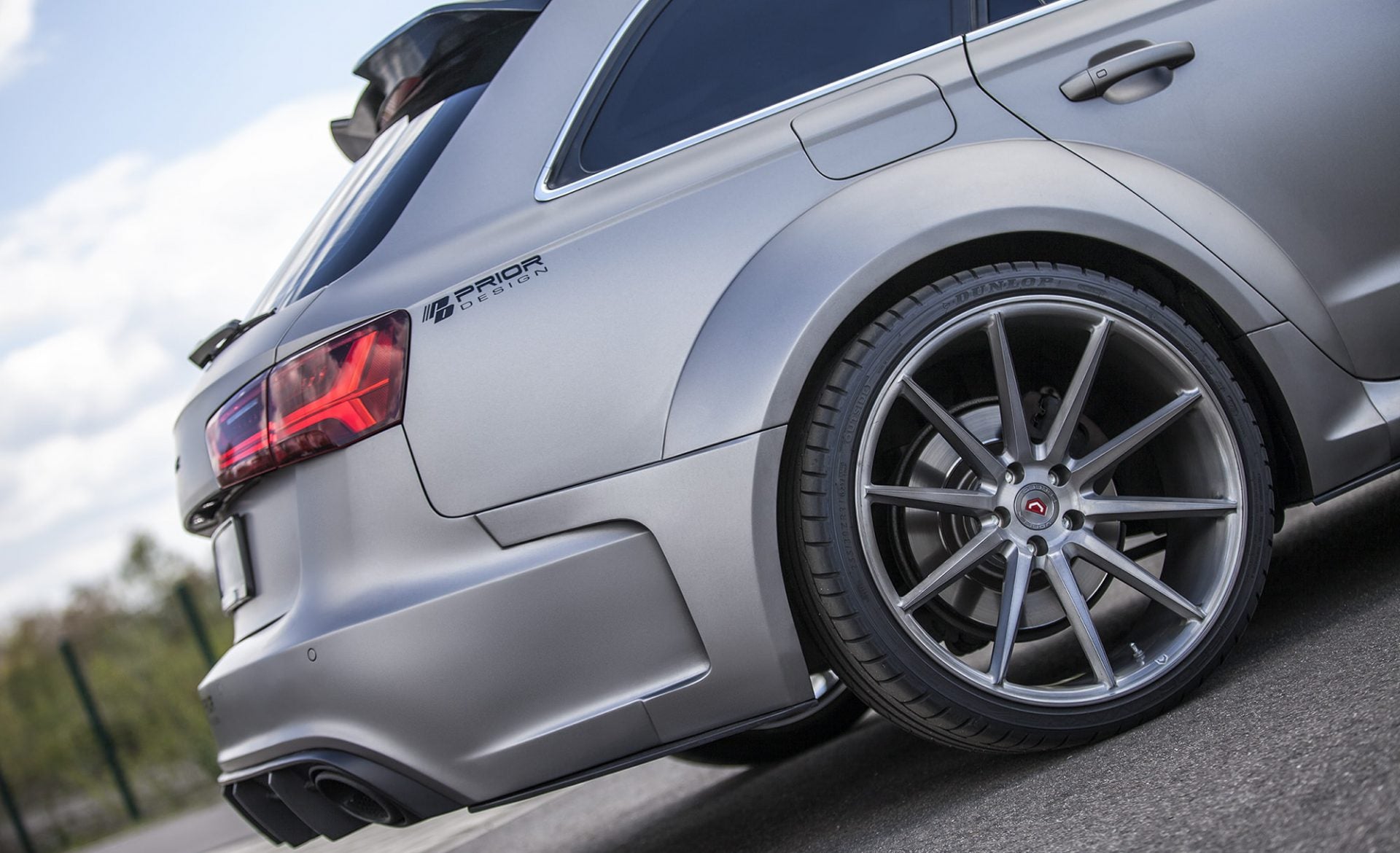 Audi A6 C7 Avant Roof Spoiler PD600R