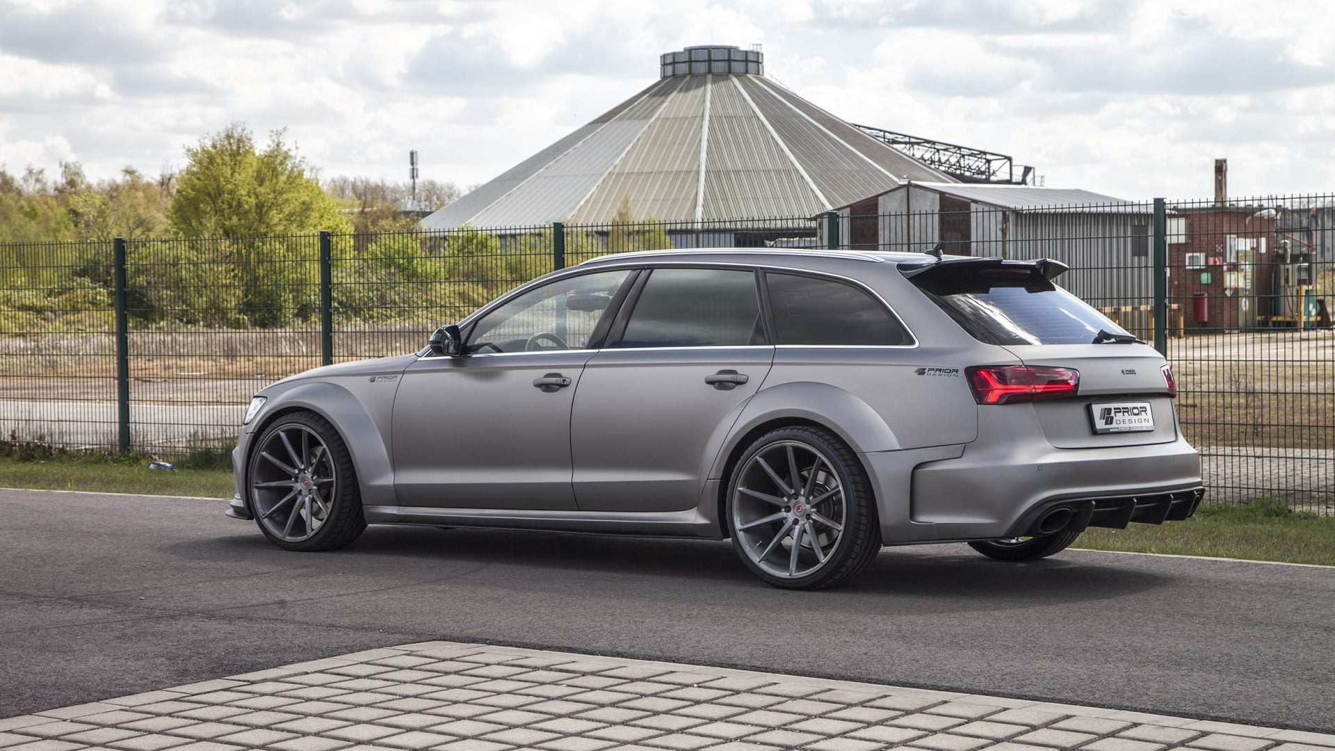 Audi A6 C7 Avant Rear Widebody Overfender Kit PD600R