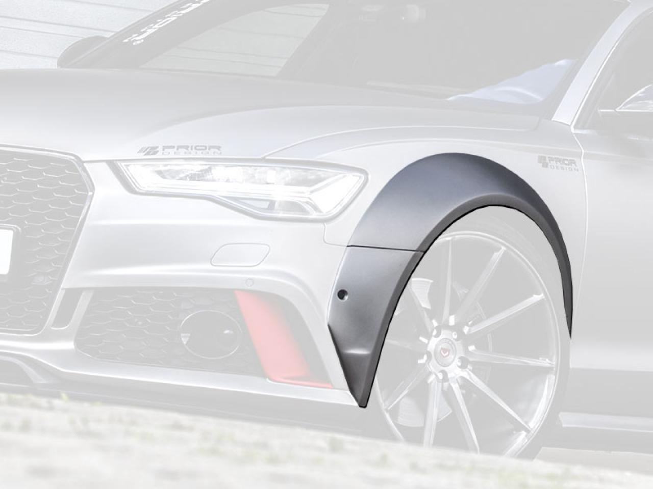 Audi A6 C7 Avant Front Widebody Overfenders PD600R