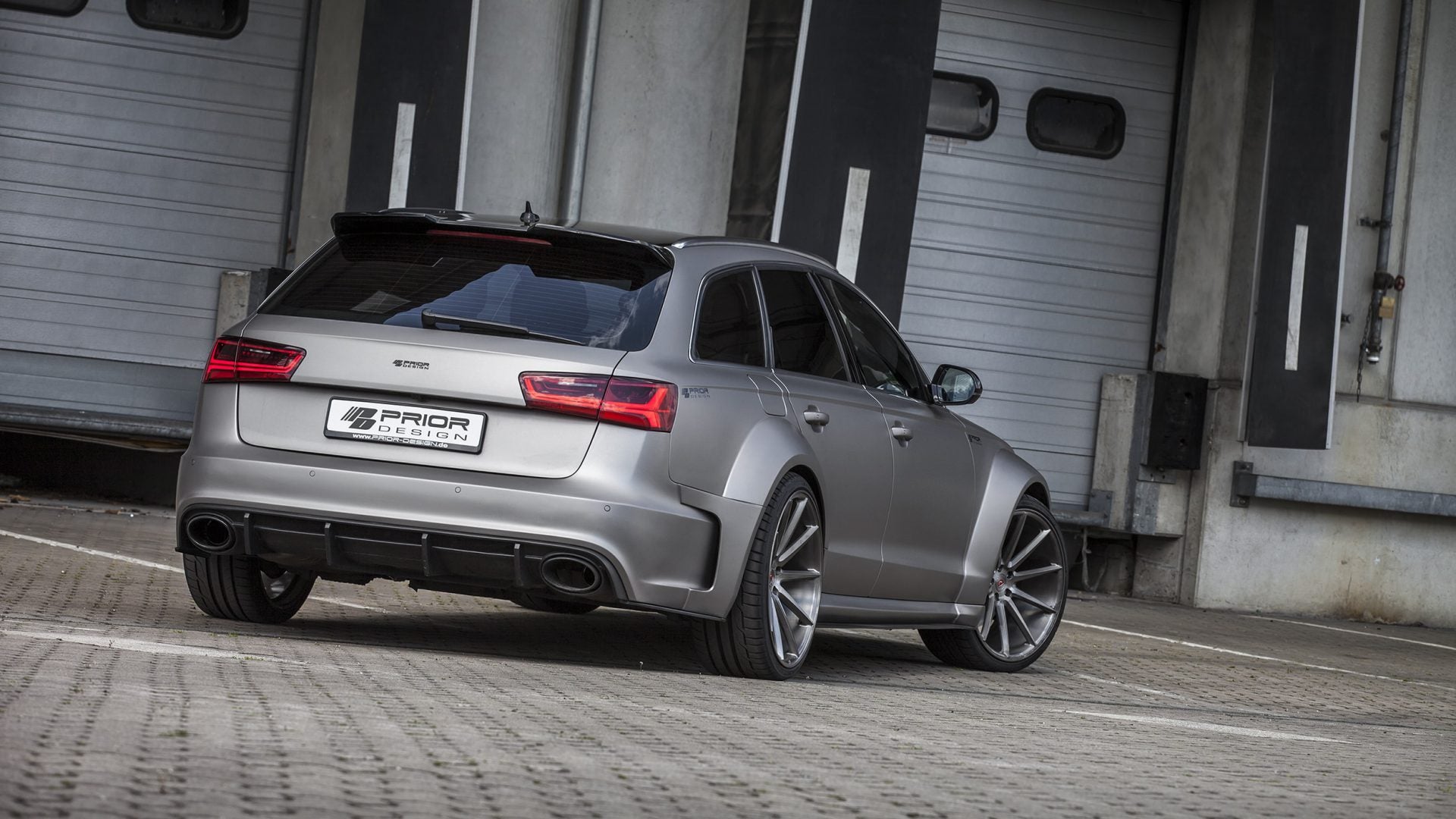 Audi A6 Avant C7 Facelift Diffuser PD600R
