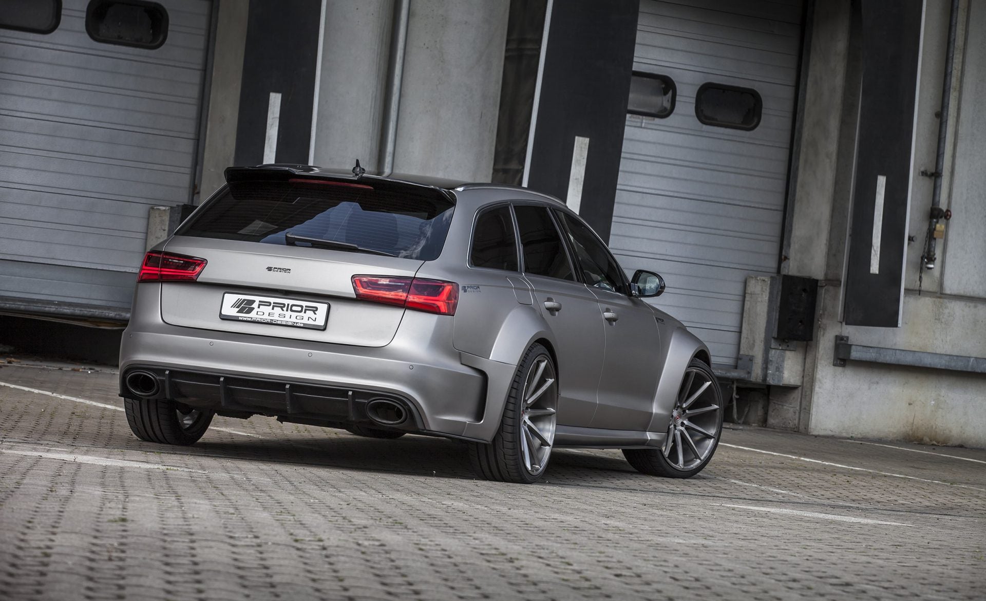 Audi A6 C7 Avant Rear Widebody Overfender Kit PD600R