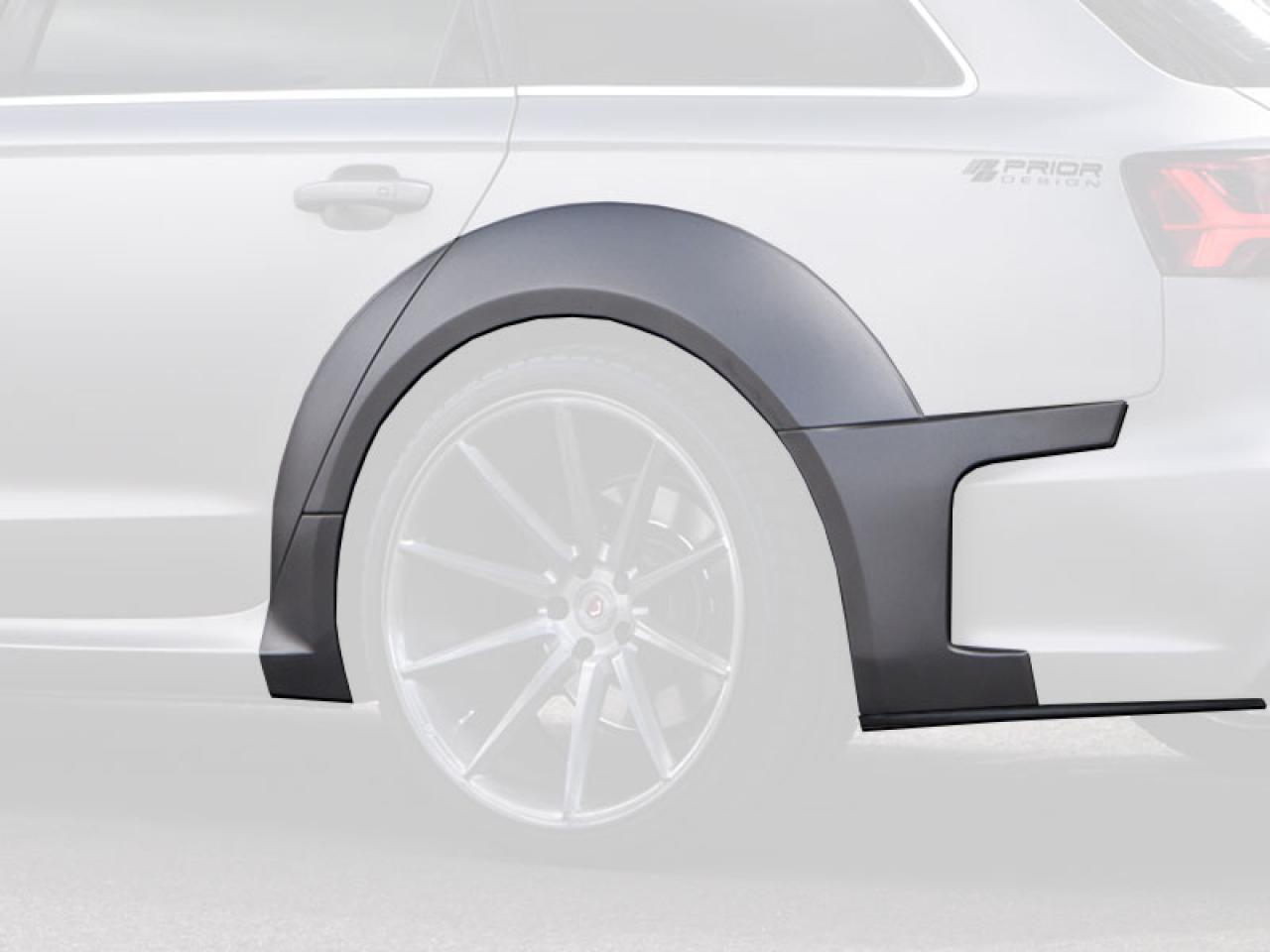 Audi A6 C7 Avant Rear Widebody Overfender Kit PD600R