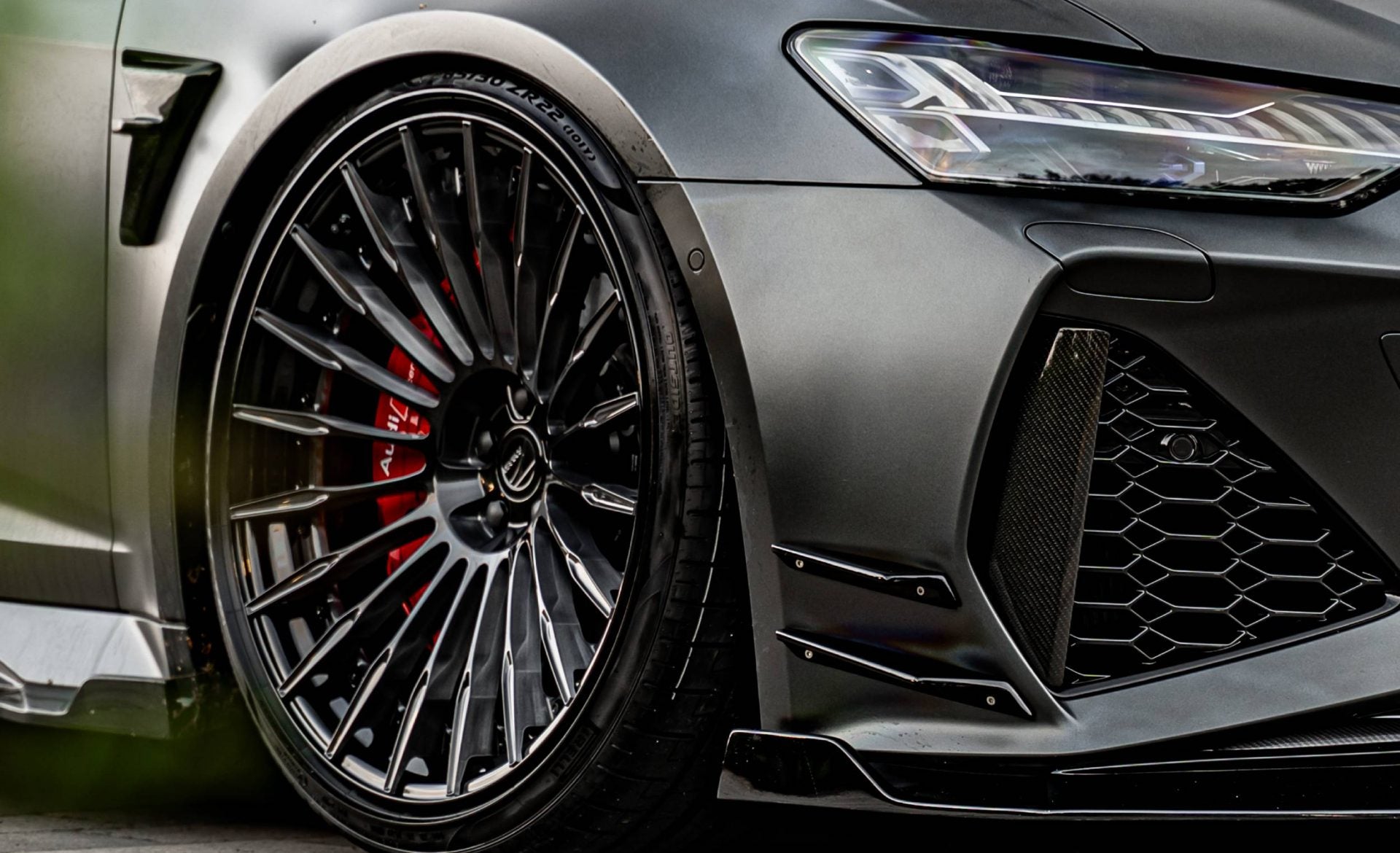 Audi RS6 C8 Front Canards PD6RS
