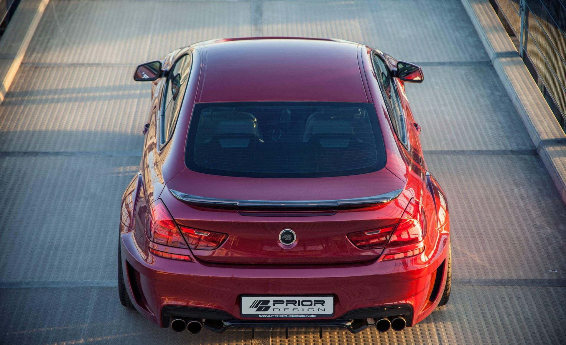 BMW 6 F12/F13/F06/M6 Trunk Lid Spoiler PD6XX