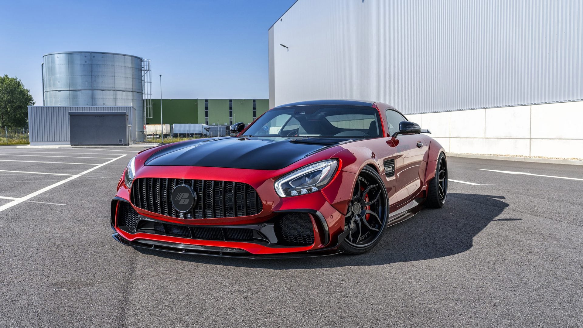 Mercedes-AMG GT/GTS C190/R190 Front Widebody Overfenders PD700GTR WB
