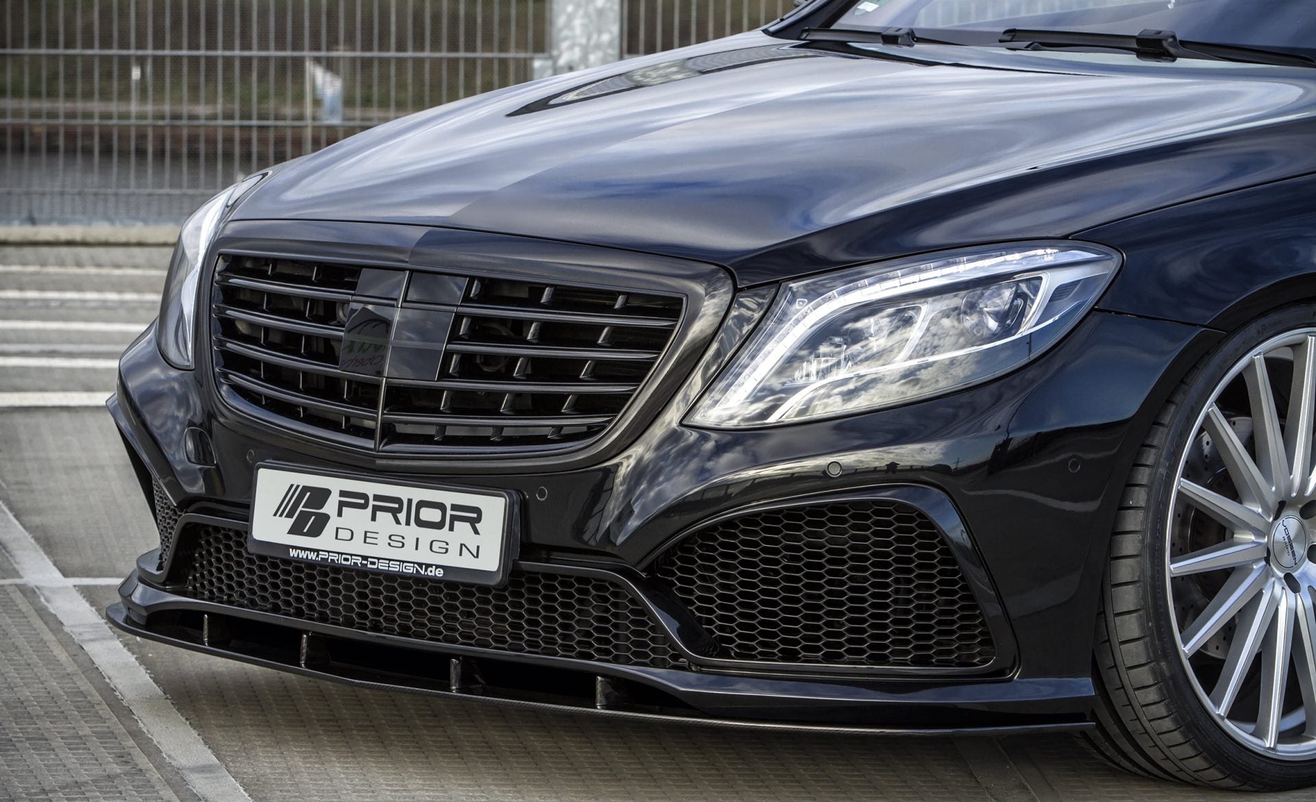 Mercedes-Benz S W222 Front Bumper with Splitter PD800S