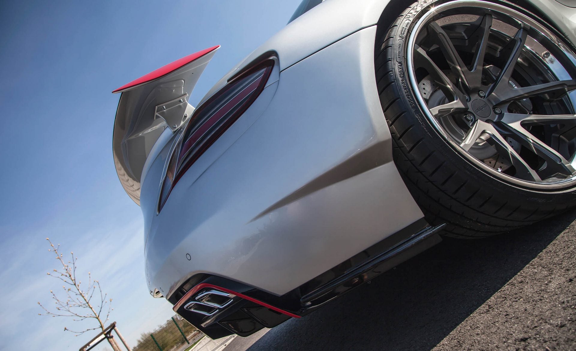 Mercedes-Benz SLS AMG C197 Trunk Lid Spoiler PD900GTWB