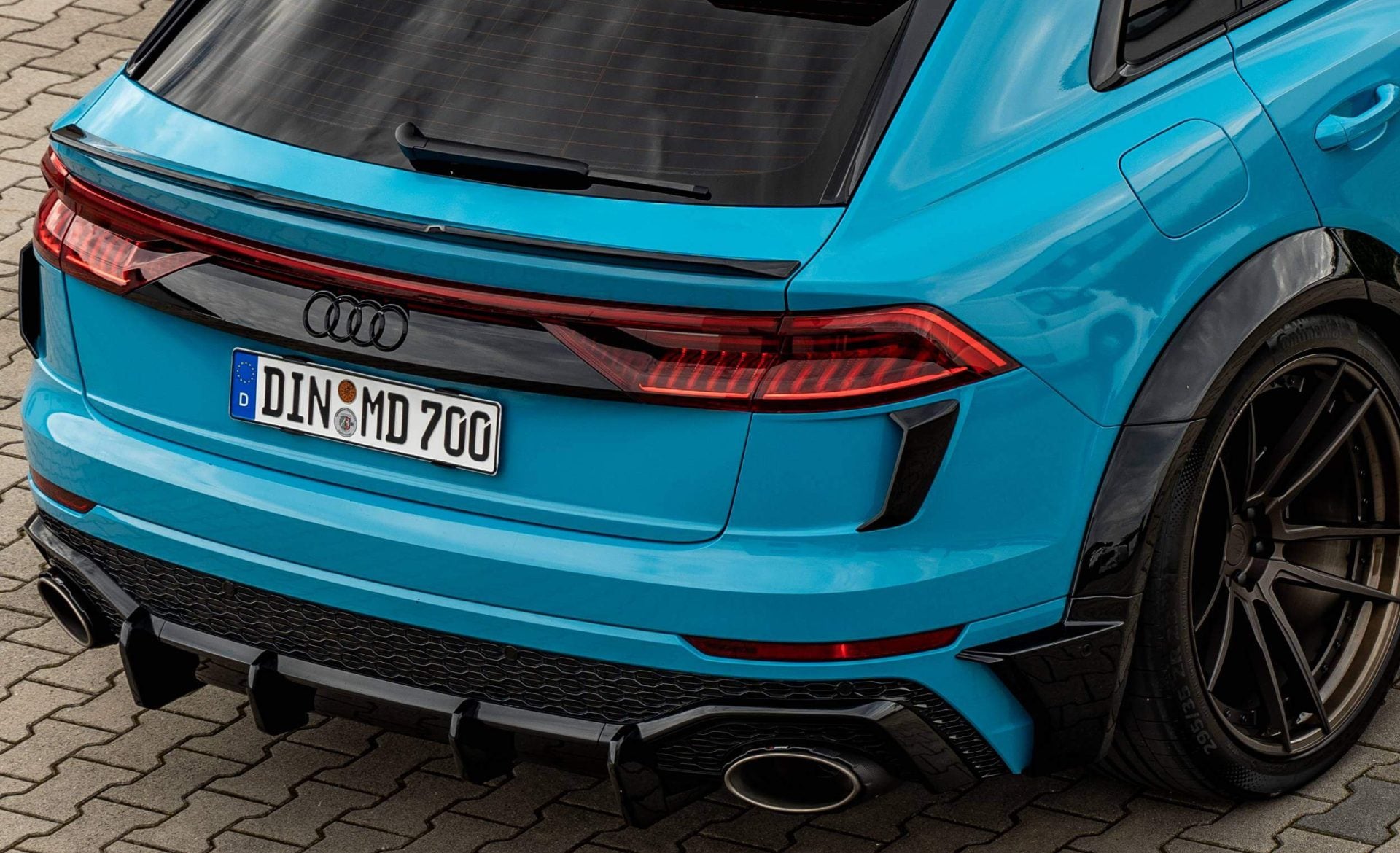 Audi RSQ8 Rear Bumper Fins PD-RS800