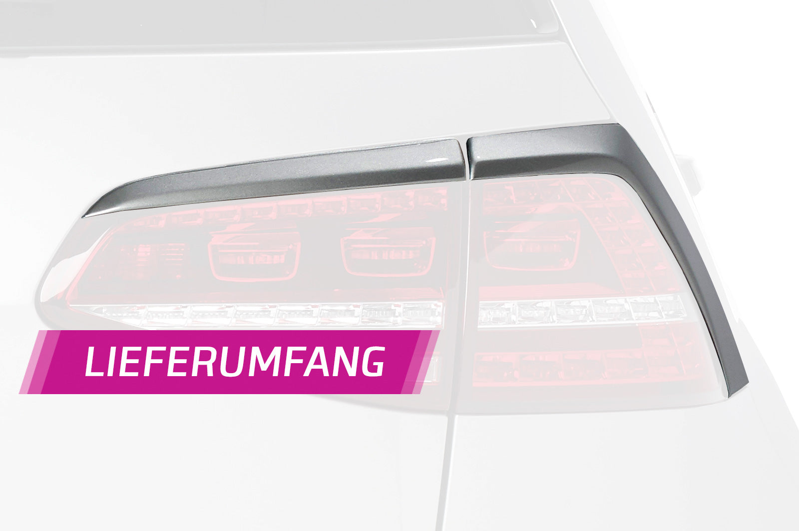 VW Golf 7 1K Tail Light Covers RB007-G
