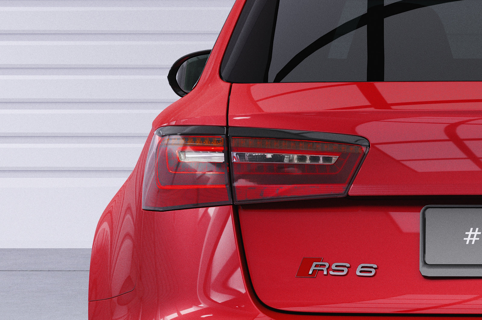 Audi A6 C7 Tail Light Covers RB018-G